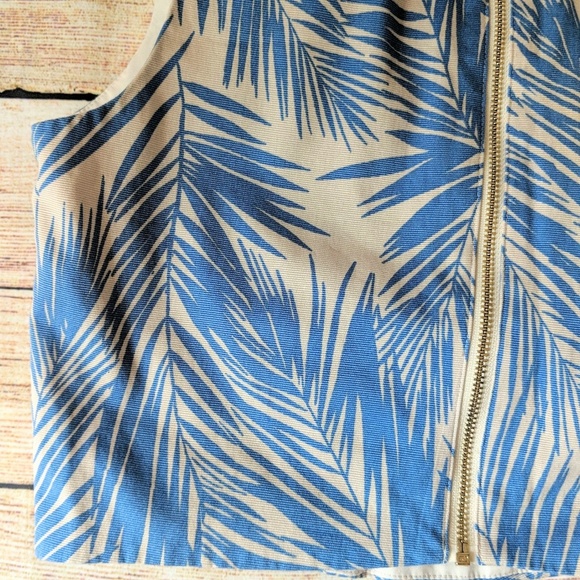3/$20 Rachel Roy Palm Print Crop Top - Picture 7 of 7